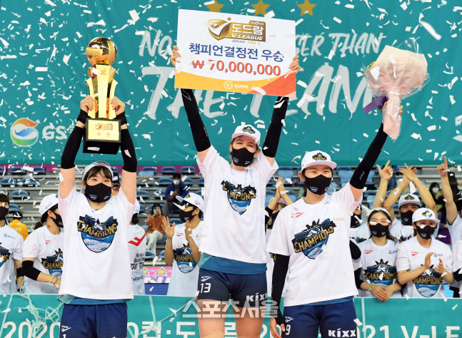 트레블 그 후…GS칼텍스, 러츠 떠나고 FA 5명 어떻게 잡을까