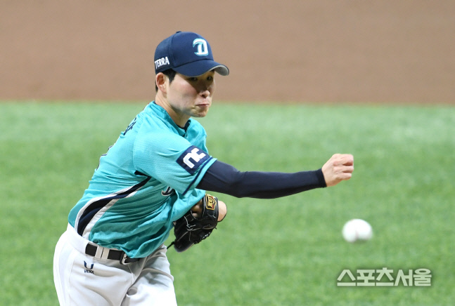 "분명 좋아진 부분이 있다" 이재학과 약속 실천하는 이동욱 감독[SS현장]