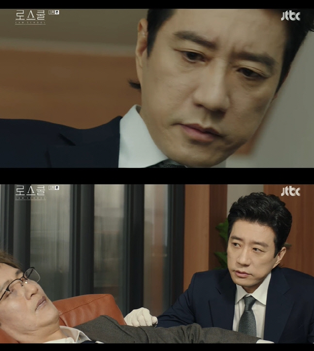 '로스쿨' 김명민, 안내상 살해 사건 현장서 날카로운 지적하며 등장