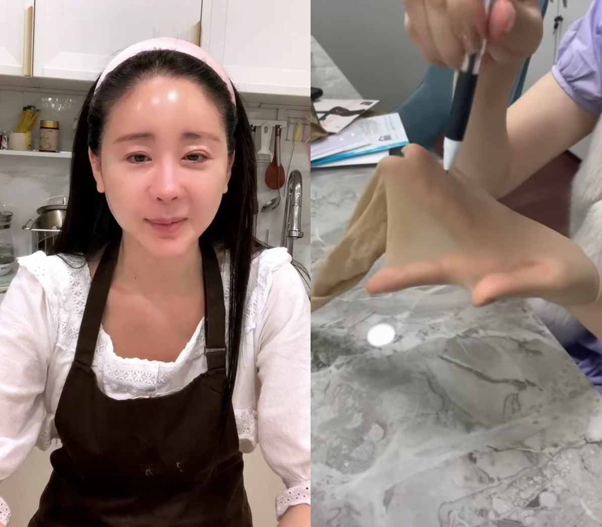 함소원, 다이어트 차 이어 스타킹도 판매? "오픈했습니다"