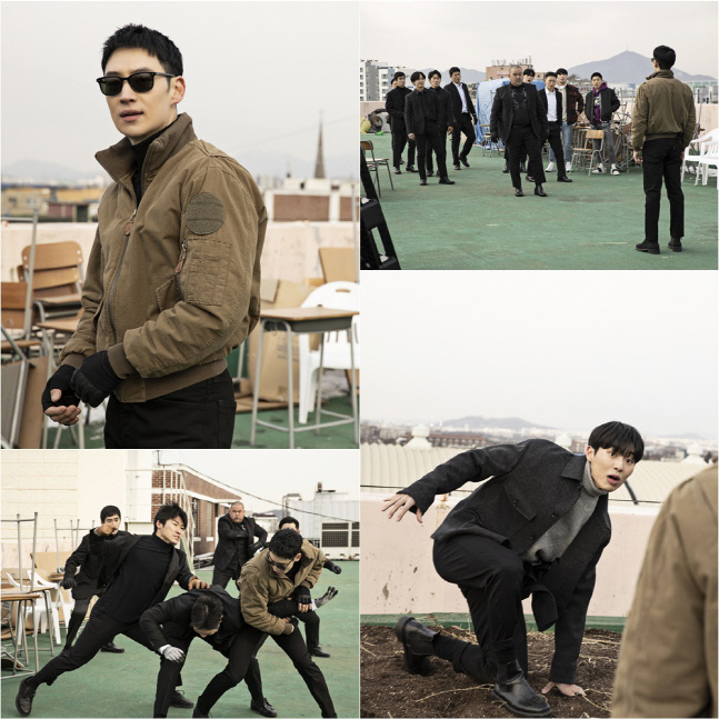 '모범택시' 이제훈, 학교 폭력 근절 칼 빼든다…일진+조폭 맨손 격투