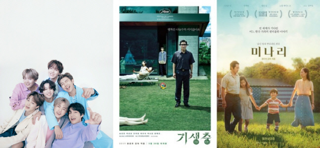 BTS·'기생충'→'미나리'→?, K콘텐츠 새 역사는 현재진행형[SS이슈]
