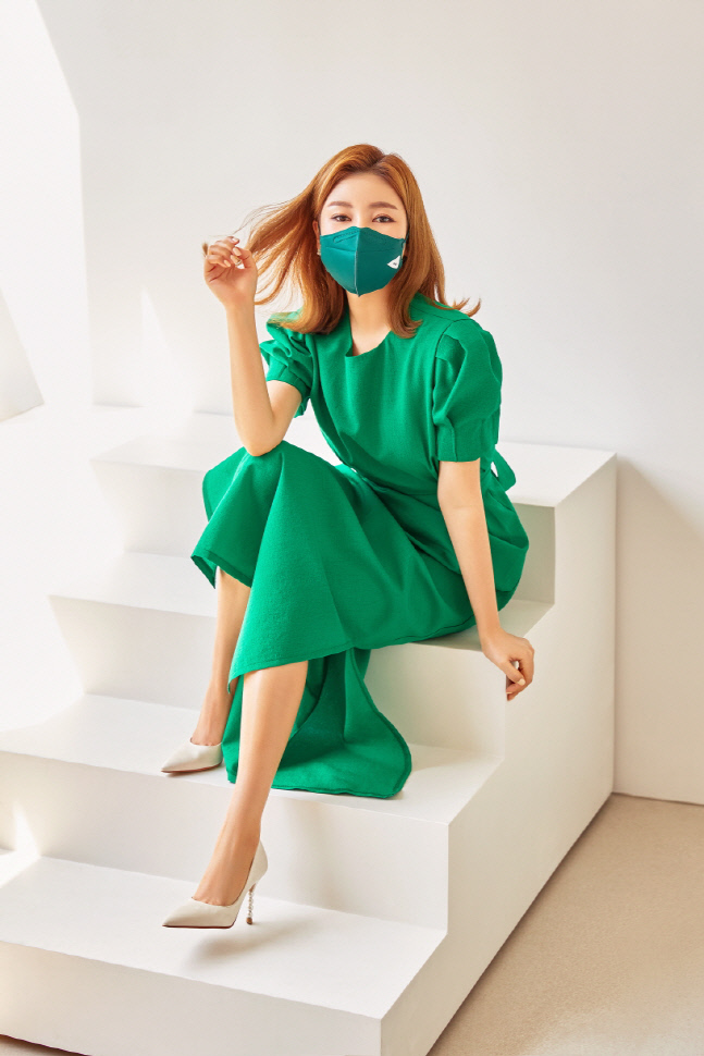 친환경 마스크 브랜드 아이.엘.이, 트로트 여신 송가인 모델로 발탁