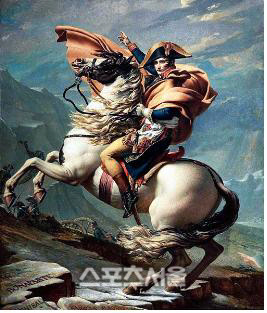 기획2 다비드의 (생베르나르 고개를 넘는 나폴레옹)