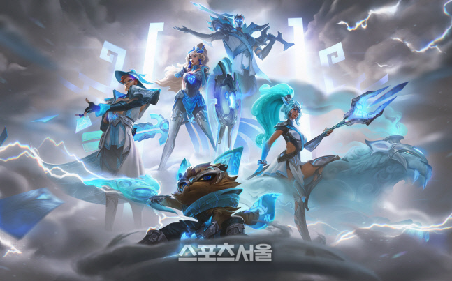 [라이엇 게임즈] 담원 기아 우승 스킨 스플래시 아트