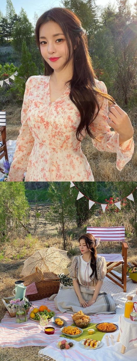 브브걸 유정, 단아한 꼬부기...상큼+청순 다하네[★SNS]