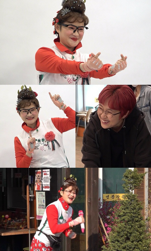 '전참시' 둘째이모 김다비, MV 촬영장 공개…송은이 대표 출격