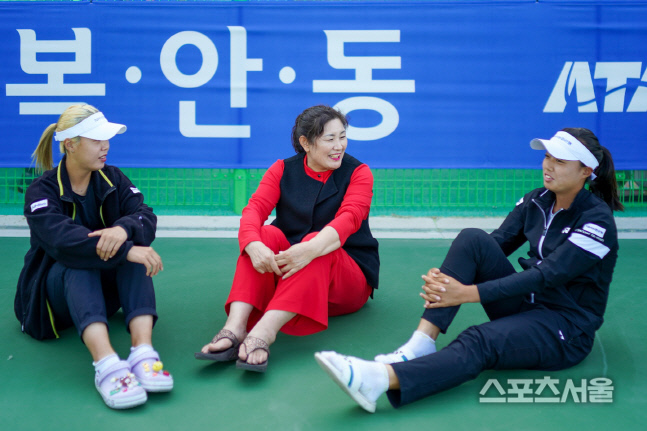 안동 테니스 3모녀