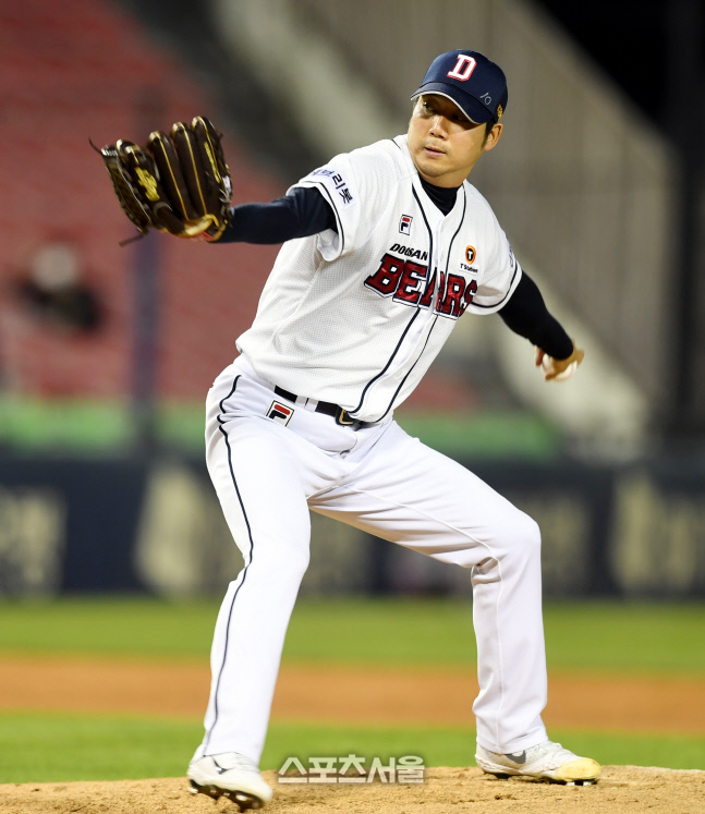 [포토] 역투하는 두산 장원준