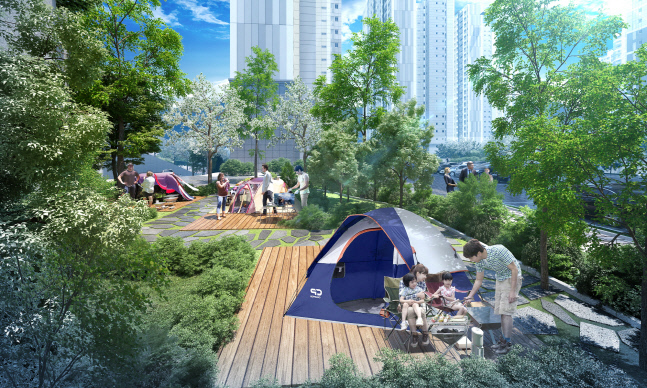 아파트에 캠핑장까지? 건설사별 특화경쟁 치열