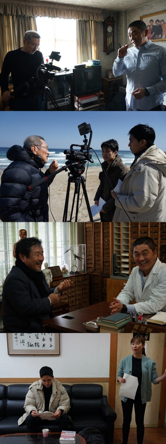 영화 '인트로덕션', 스틸컷 공개...디렉팅하는 홍상수·김민희는 어디에