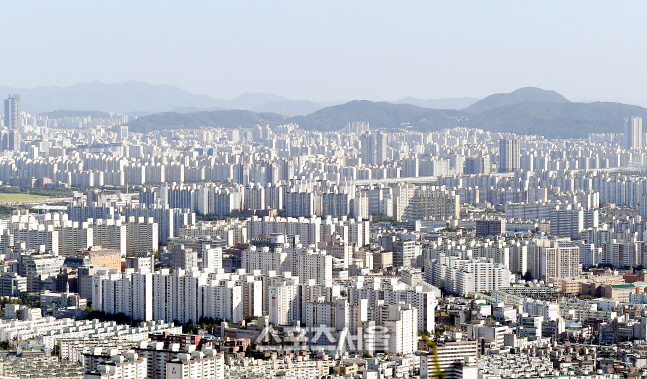 [포토] 인천시 지역 아파트 전경