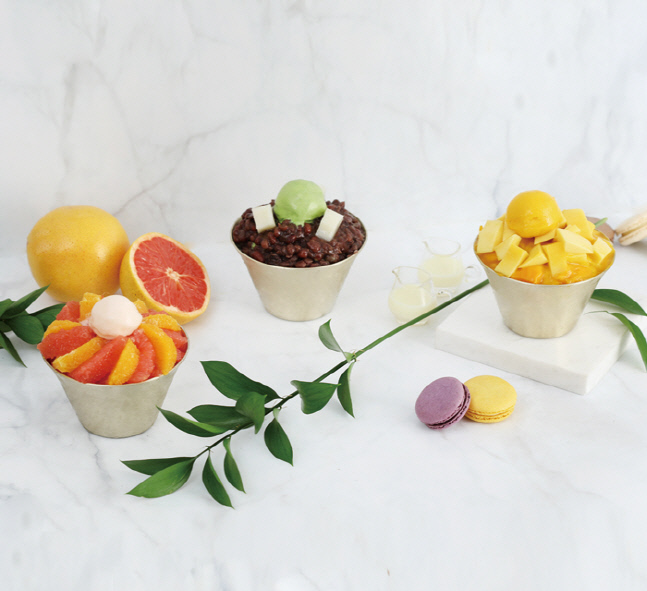 메이필드호텔, 인증샷 부르는 빙수 3종 출시