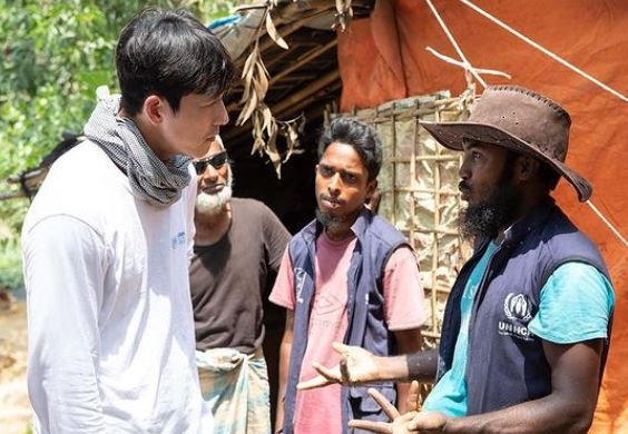 정우성, 난민에 관심 호소 "여전히 우리 도움 필요로 해"