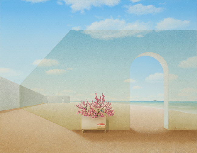 반미령 작가, 안견과 정선 오마주한 신작 전시