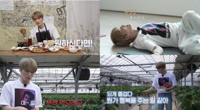 '트래블버디즈2' 김재중, 명품 요가 실력→딸기 수확 '중며드는' 반전매력