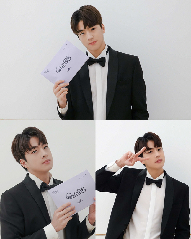 '속아도 꿈결' 조한결, 결혼식 촬영 비하인드 속 풋풋 비주얼