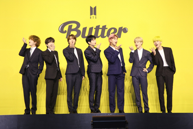 빅히트뮤직_방탄소년단_Butter 글로벌 기자간담회 (1)