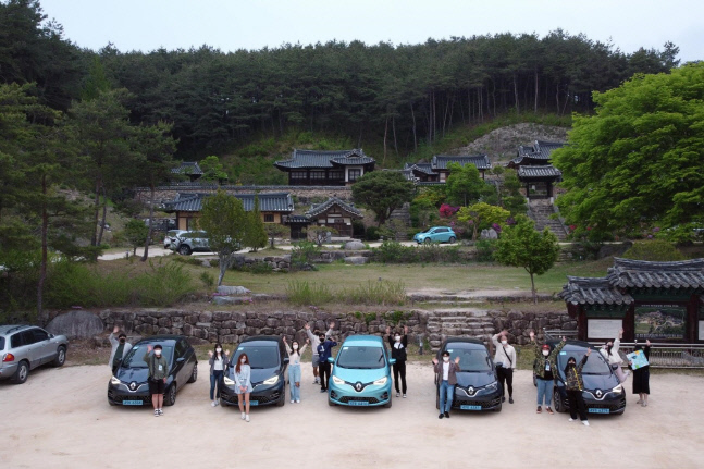 ‘조에 마블’ 시승 챌린지 프로그램 참가자 모습