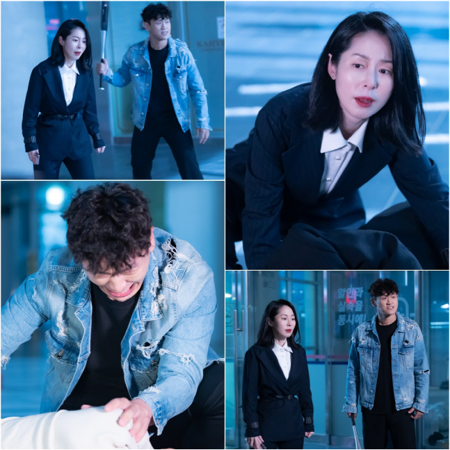 '대박부동산' 강말금X강홍석, 패닉 직전 투샷 공개 "퇴마 성공 후 급습"