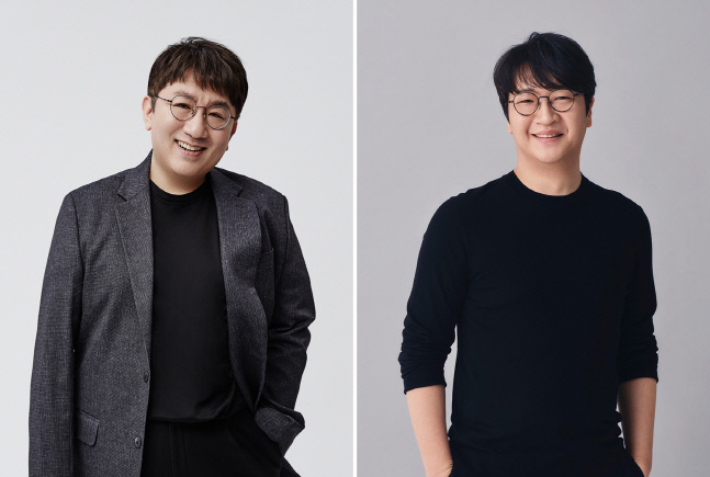 하이브 방시혁 의장·윤석준 글로벌 CEO, '빌보드 인디 파워 플레이어스' 선정