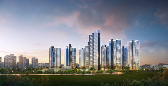 한라, 아산 스마트밸리 C2블록에 중소형 아파트 998세대 다음달 분양