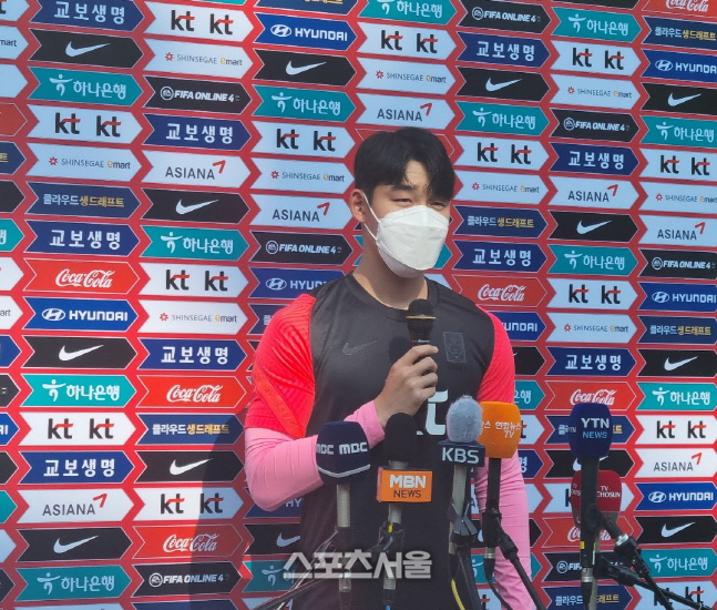 송민규가 그리는 도쿄 시나리오 "(손)흥민이 형 세리머니에 도전해보고 싶다"[현장인터뷰]