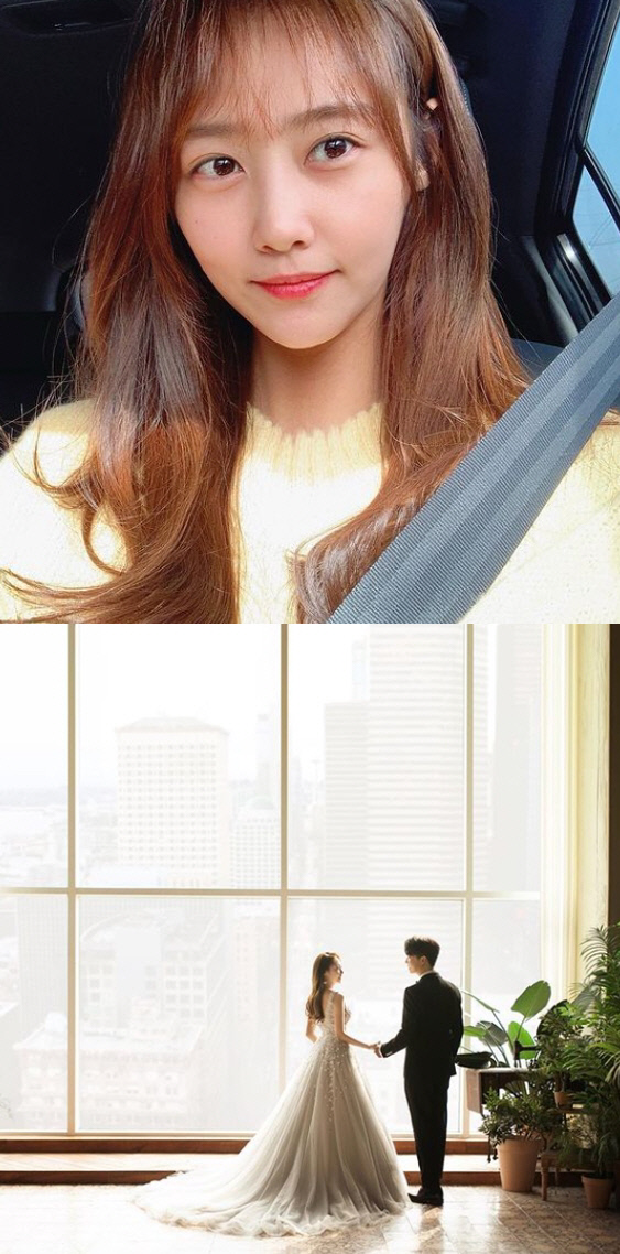 '윤다훈 딸' 남경민, 7월 결혼...웨딩사진 공개+"알콩달콩 살게요"