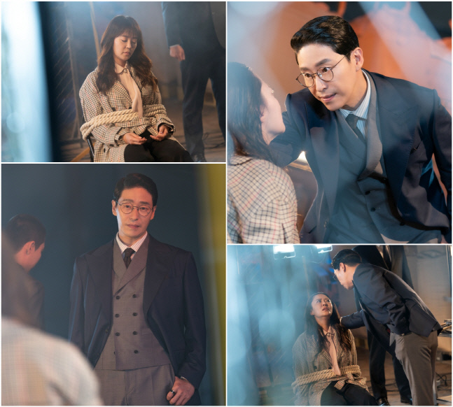 '펜트하우스3' 엄기준X안연홍 '밧줄 결박' 현장 포착 "아군일까 적군일까"