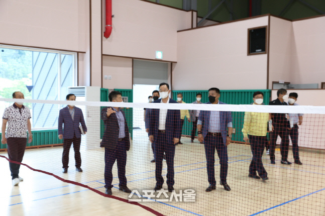 해남군, 우슬체육공원 내 배드민턴장 신축