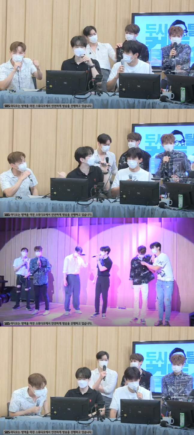 '컬투쇼' 2PM 최고! 5년 만에 돌아온 '짐승돌' 완전체로 '헤야 해'(종합)