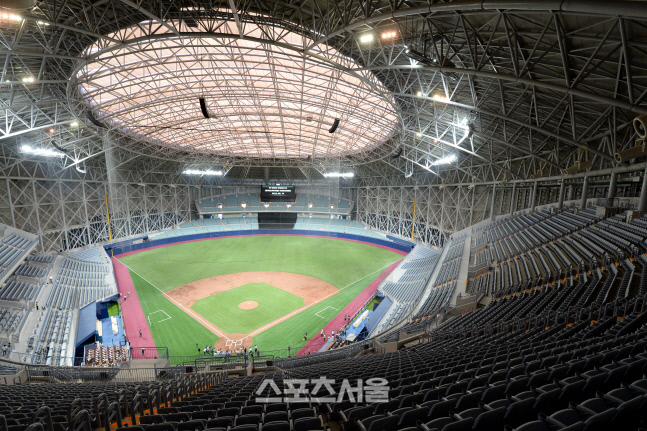 [SS포토] 고척 스카이돔, 새로운 야구 시대 개막?