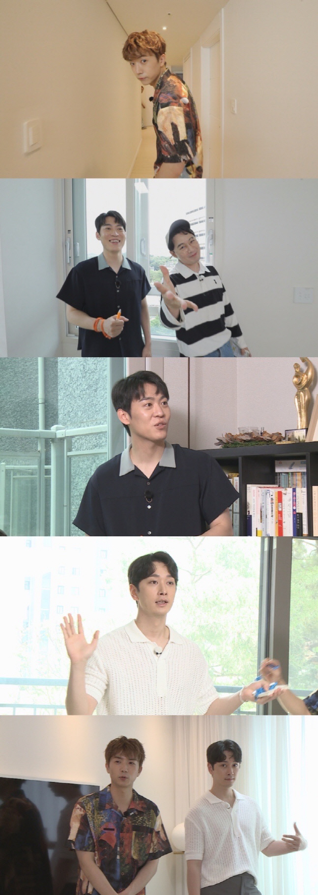 '구해줘!홈즈' 2PM 찬성X우영, 아파트 복도 순식간에 런웨이로 "역시 짐승돌"