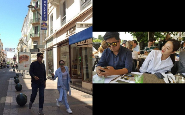 "9년째 열애중" 황보라, ♥차현우와 칸 데이트 회상[★SNS]