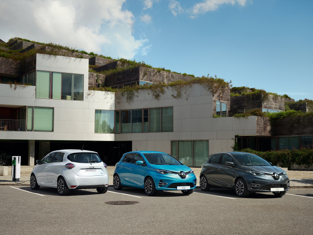 르노 조에, 18일 GS마이샵 통해 판매 개시