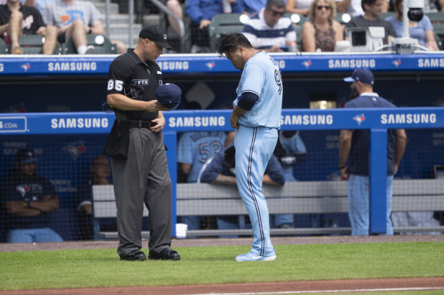 BASEBALL-MLB-TOR-TEX/