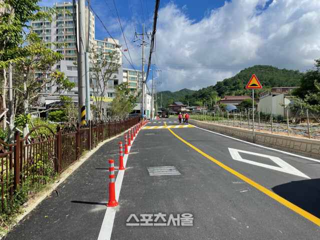 강진군, 서문안-CNS3차 아파트 간 도시계획도로 준공