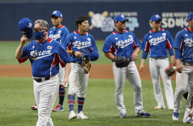 LG 영건에 혼쭐난 타선, 대표팀 두번째 평가전 2-2 무승부