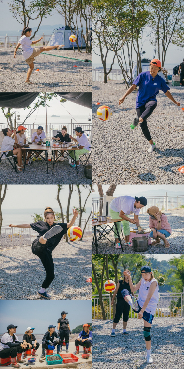 '노는 언니', '토트넘 홋스퍼 FC' 조소현과 언니들의 족구 대결