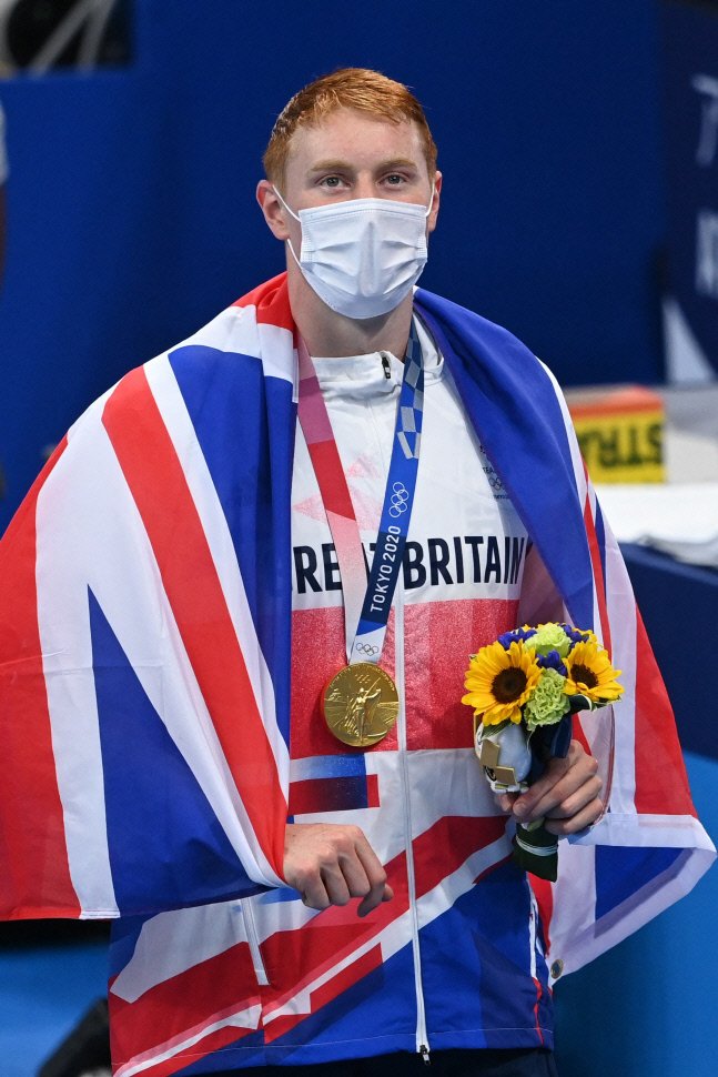 코로나도 막지 못했던 톰 딘의 금메달 "격리됐을 때만 하더라도…"[2020도쿄]