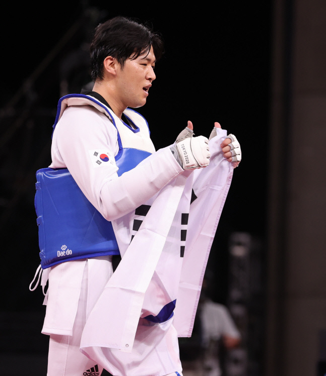 [올림픽] 인교돈 승리의 손가락