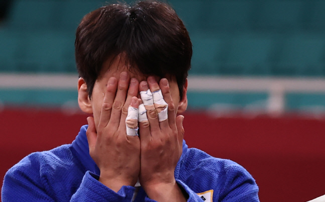 [올림픽] 유도 윤현지, 아쉬움에