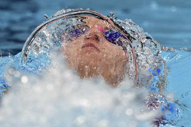 Tokyo Olympics Swimming <YONHAP NO-3372> (AP)