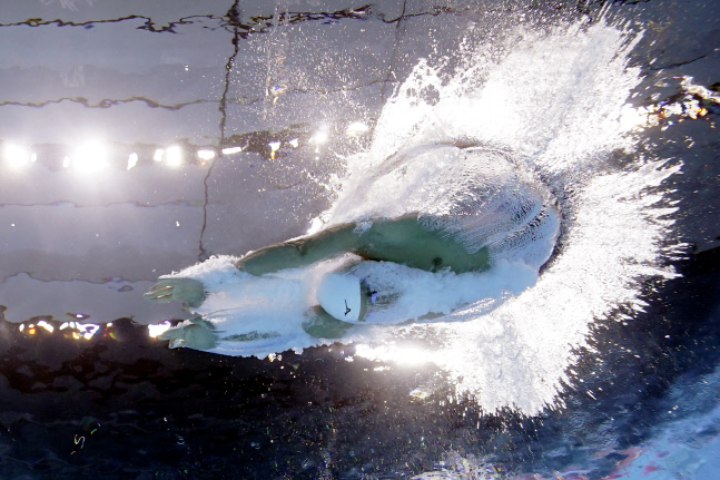 Tokyo Olympics Swimming <YONHAP NO-4806> (AP)