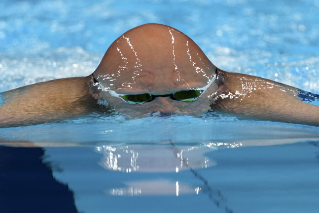 Tokyo Olympics Swimming <YONHAP NO-2709> (AP)