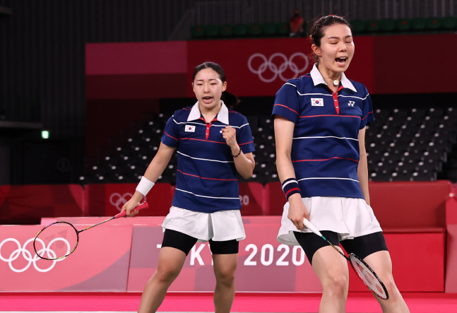 김소영·공희용, 4강전에서 탈락…8월 2일 이소희·신승찬과 동메달 결정전[2020도쿄]