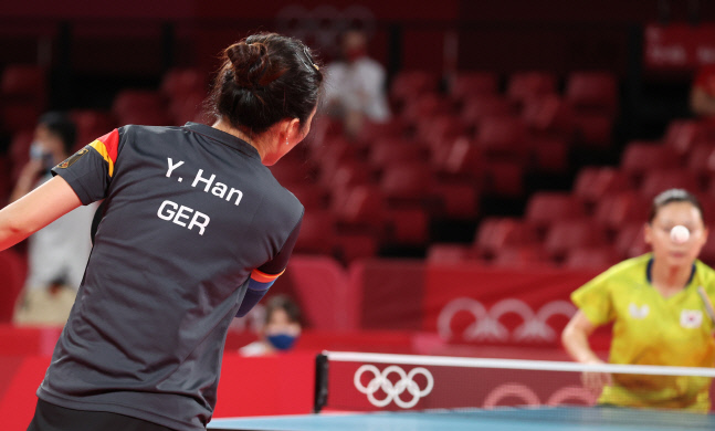 [올림픽] 독일 한잉 공격