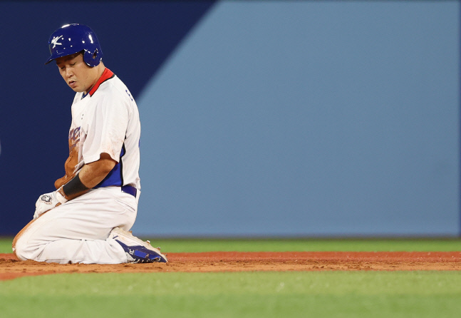 [올림픽] \'아웃이라니\'