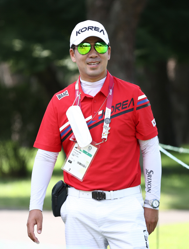 [2020도쿄] 박인비 남편 남기협 "우리 와이프 잘 한다"