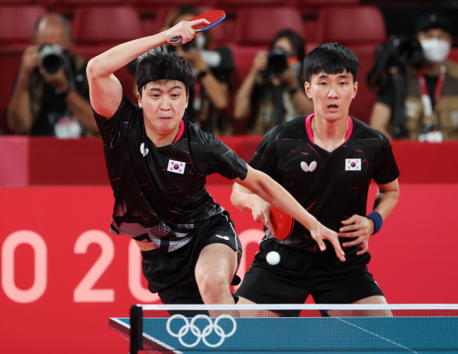[도쿄 SS현장]男탁구 단체, 한일전서 1-3 완패…올림픽 2연속 노메달 마감